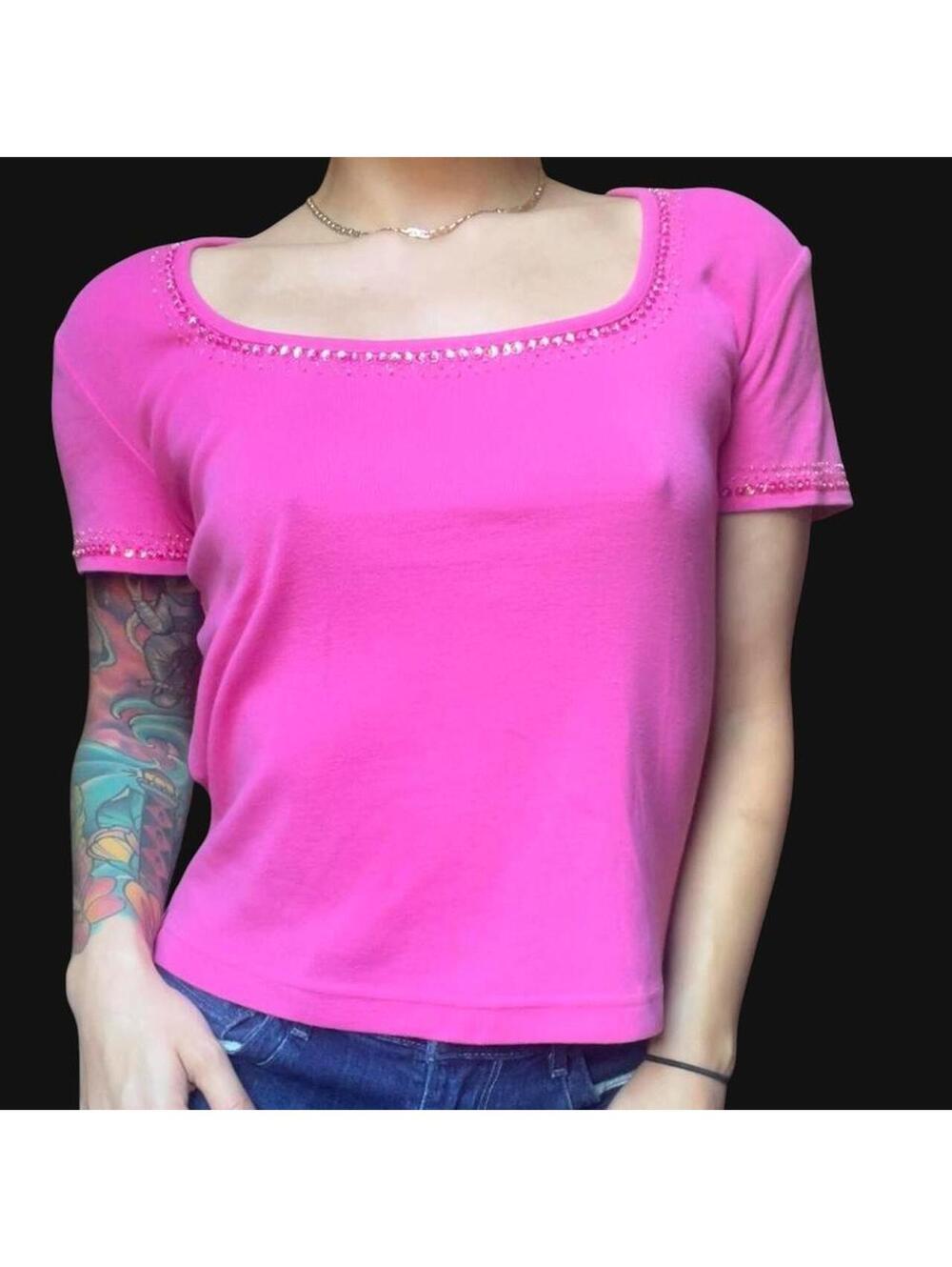 Fashion Bug Women's Pink Shirt